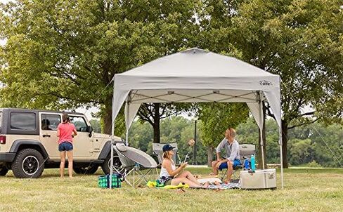CORE 10 قدم × 10 قدم FOR FORT UP CANOPY TEUT | محمولة مستقيمة الساق في الهواء الطلق مأوى مع حقيبة حمل بعجلات | مثالي للتخييم ، الشاطئ ، النزهة ، الفناء الخلفي ، الشواء ، الباب الخلفي ، الفناء والحفلة in Saudi Arabia