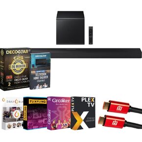 SAMSUNG HW-Q900C 7.1.2ch Soundbar w/Wireless Dolby Audio, Q-Symphony, SpaceFit Sound Pro, Acoustic Lens Subwoofer, Alexa Built-in (Newest Model) Bundle with SWA-9500S Wireless Rear Speaker Kit in Kuwait