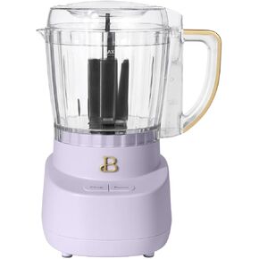 مروحية طعام جميلة من 3 كوب من كوب ، معالج صغير كهربائي مع وعاء زجاجي ، شفرة خالية من الفولاذ المقاوم للصدأ ، آمن غسالة الصحون ، جهاز المطبخ المدمج لللمس بقوة 250 واط (الجليد الأبيض) in Kuwait