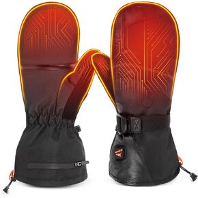 KastKing Calido Heated Mitten,Rechargeable Gloves for Men & Women,Water-Resistant Winter Snow Gloves for Ice Fishing Hunting in Saudi Arabia