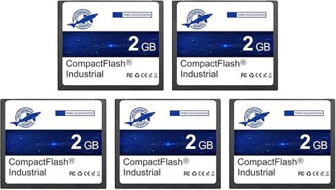 Dogfish 2GB COMPACT CAMPACT CARDAY AMMIMENT عالية الأداء الصناعي CF TYPE I I CARD FAT16 للمعدات الصناعية والكاميرات الرقمية القديمة in Kuwait