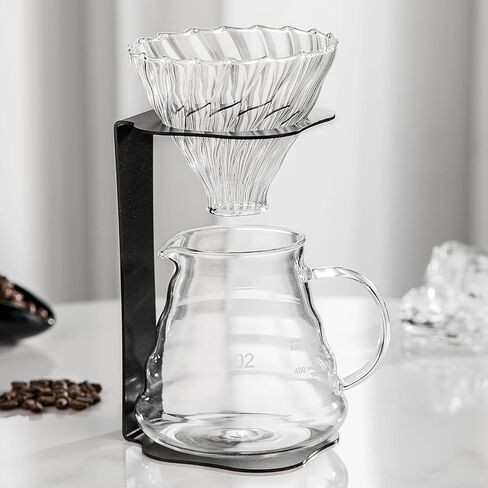Pour Over Coffee Maker Set – 40oz Gooseneck Kettle with Thermometer, Coffee Grinder & 20oz Drip Coffee Maker – Stainless Steel Pour Over Coffee Set in Saudi Arabia