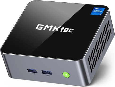GMKtec Worlds Smallest Mini PC Intel N97 512GB SSD 12GB DDR5 Micro Desktop Computer for Business, School, Office, Pocket PC 28dB Ultra-Quiet Nucbox G5 in Saudi Arabia