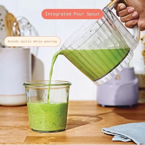 مروحية طعام جميلة من 3 كوب من كوب ، معالج صغير كهربائي مع وعاء زجاجي ، شفرة خالية من الفولاذ المقاوم للصدأ ، آمن غسالة الصحون ، جهاز المطبخ المدمج لللمس بقوة 250 واط (الجليد الأبيض) in Kuwait