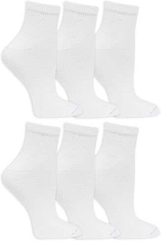 Dr. Scholl's Womens Diabetes & Circulator - 4 6 Pair Packs Non-binding Comfort And Moisture Management Socks, Black, 8-12 US in Saudi Arabia