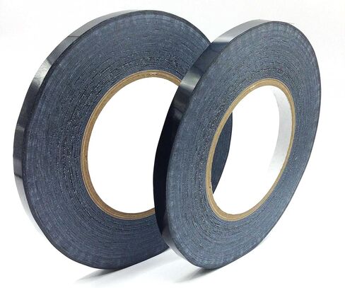 KARMELLING Red Poly Bag Sealing Tape, 3/8 inch x 180 yds. (Pack of 2) for Packaging and Sealing of Meat, Gifts, or Ice Bags in Kuwait