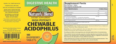 Nature's Blend ACIDOPHILUS CW 100 HI-PTCY,(Pack of 2) in Saudi Arabia