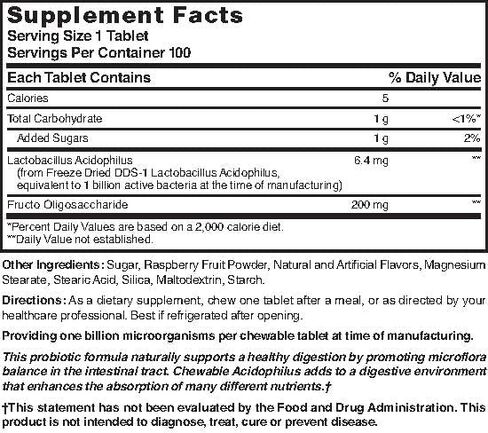 Nature's Blend ACIDOPHILUS CW 100 HI-PTCY,(Pack of 2) in Saudi Arabia