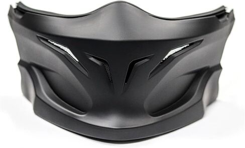 ScorpionEXO Covert Optional Replacement DOT Approved Chin Cover for Covert Helmets Samurai (Glow In The Dark Red) in Kuwait