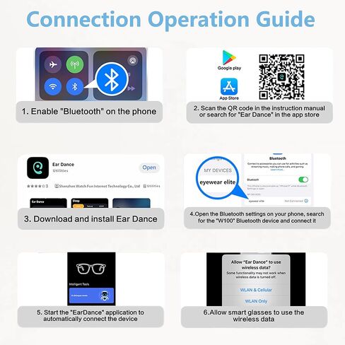 منظمة العفو الدولية نظارات ذكية ， نظارات الترجمة مع 164 لغة ، نظارات بلوتوث للرجال للنساء مع GPT الدردشة ، العدسة المادية المتغيرة ، التحكم في اللمس ، مكالمات خالية من اليدين ، مناسبة للسفر/الاجتماع/الدرج. in Kuwait