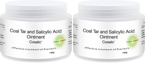 Salvia Psoriasis Coal Tar Salicylic Acid 100gm (3.52 oz) Relieves Dry, Itchy Skin in Saudi Arabia