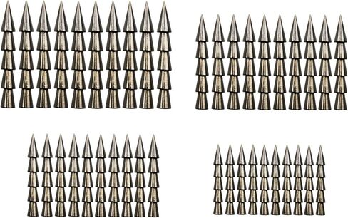 Reaction Tackle Tungsten Nail Weights for Bass Fishing - Insert Sinkers for Wacky Rig, Neko Rig and Soft Plastic Lures - Freshwater and Saltwater - 25-Pack in Kuwait