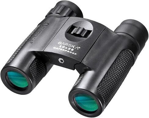 منظار Barska AB11844 Blackhawk 10x25 المقاوم للماء للطيور وركوب القوارب والأحداث والمشي لمسافات طويلة والصيد وما إلى ذلك in Saudi Arabia