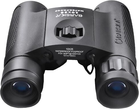 منظار Barska AB11844 Blackhawk 10x25 المقاوم للماء للطيور وركوب القوارب والأحداث والمشي لمسافات طويلة والصيد وما إلى ذلك in Saudi Arabia