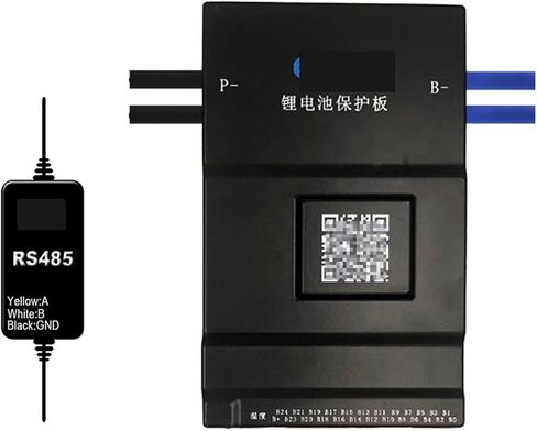 Active Balance 100A 120A 150A 0.6A 18650 Lifepo4 Battery 8S 24V 10S 12S 13S 14S 16S 48V 20S Camping Ebike(JK-BD6A20S12P 2.5LCD) in Saudi Arabia