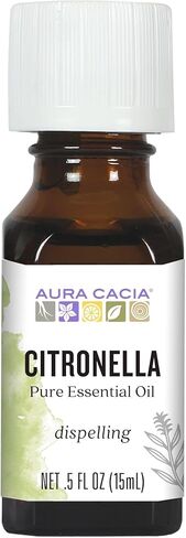 Aura Cacia Pure Citronella Java Essential Oil | 0.5 fl. oz. | Cymbopogon winterianus in Saudi Arabia