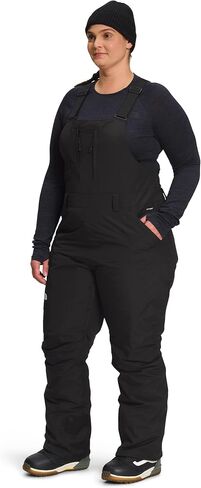 THE NORTH FACE Women's Freedom Bib (Standard and Plus Size), TNF Black, 3X-Large Short in Saudi Arabia