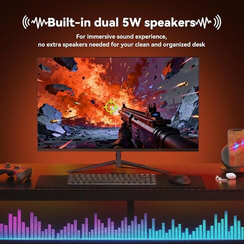 شاشة ألعاب منحنية 34 بوصة ، UWQHD 3440x1440 ، 165 هرتز 1Ms ، Ultrawide 1500R ، Freesync ، HDR ، 99 ٪ SRGB ، HDMI 2.0/DP 1.4 ، رعاية العين ، جبل Vesa ، Tilt. in Kuwait