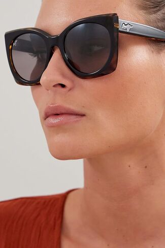 نظارات شمسية مربعة للنساء من Maui Jim مع عدسات Polarizedplus2 حاصلة على براءة اختراع in Kuwait
