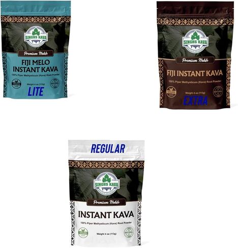 SINGHS Micronized Instant Kava Powder-Fijian Kava (4oz), 4 Ounce (Pack of 1) in Saudi Arabia