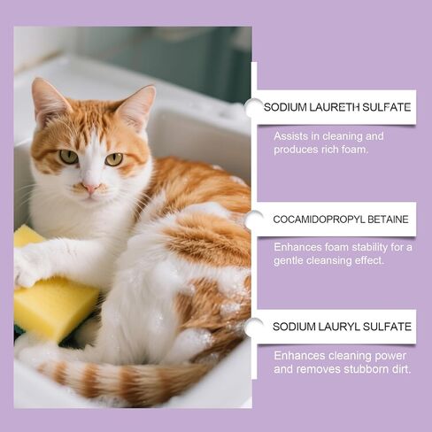 Waterless Cat Dog Shampoo No Rinse Dry Bath Foam Easy Cleaning Gentle Foaming Pet Gentle,Pet Odor Eliminator Dog Shampoo and Conditioner Cat Shampoo 100ml/3.38oz in Saudi Arabia