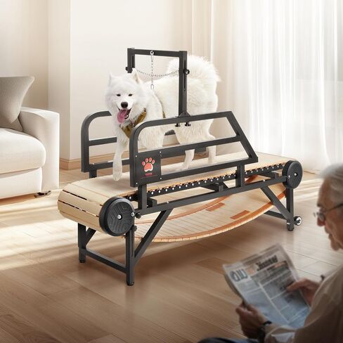 vevor dog treachill للكلاب الكبيرة/المتوسطة مع الفرامل ، و slatmill للكلاب مع 3 سلالم قابلة للتعديل ، و pacer doggy cage ، ومطحنة الشرائح للكلاب لإطلاق الفرح ، والحفاظ على النشاط والملاءمة ، حتى 330 رطل الوزن in Kuwait