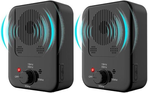 أجهزة التحكم في نباح الكلاب، أجهزة ردع نباح الكلاب بالموجات فوق الصوتية القابلة لإعادة الشحن، 3 أوضاع لأجهزة مكافحة نباح الكلاب مناسبة للكلاب الكبيرة والمتوسطة والصغيرة، عبوة من قطعتين in Kuwait