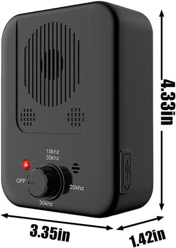 أجهزة التحكم في نباح الكلاب، أجهزة ردع نباح الكلاب بالموجات فوق الصوتية القابلة لإعادة الشحن، 3 أوضاع لأجهزة مكافحة نباح الكلاب مناسبة للكلاب الكبيرة والمتوسطة والصغيرة، عبوة من قطعتين in Kuwait