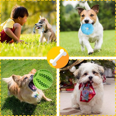 Zeaxuie 9 Pack Luxury Puppy Toys for Teething Small Dogs, Puppy Chew Toys with Cute Squeaky Dog Toys, Ball and More Rope Dog Chew Toys in Saudi Arabia