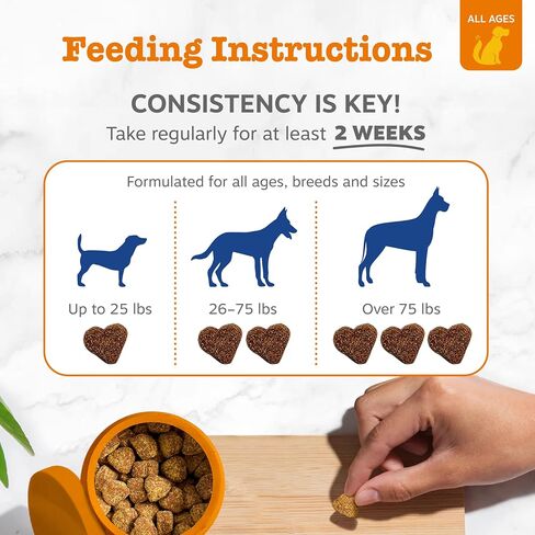 Zesty Paws Dog Multivitamin, Chewable Dog Vitamins and Supplements for Hip & Joints, Skin & Coat, Omega 3 Fish Oil for Dogs- Senior & Puppy Multivitamin- Chicken- 90ct in Kuwait
