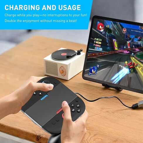قفص الاتهام للشحن من أجل Switch 2 Joycons مع التصميم المغناطيسي ، وملحقات قوس Montroller الذكية لمحطة Switch 2 شحن مع 4 فتحات بطاقة لعبة ، مؤشر LED ، كابل USB Type-C in Saudi Arabia