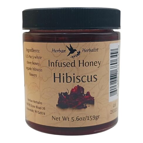Hibiscus Infused Honey (13.5oz) in Kuwait