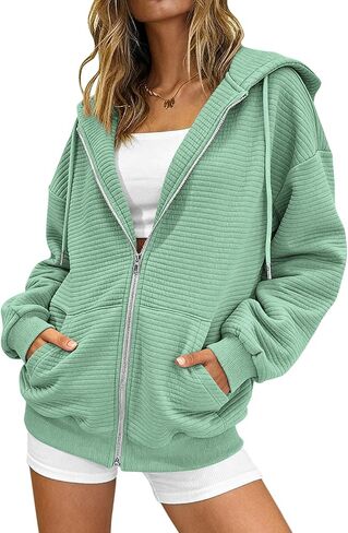 BTFBM Zip Up Hoodie Women Long Sleeve Sweatshirts Fall Outfits 2024 Oversized Hoodies Casual Fashion Jackets in Kuwait