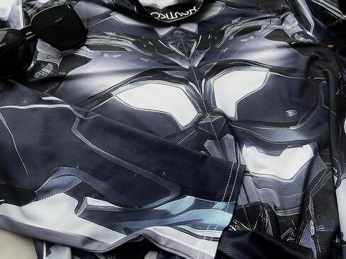 أزياء زوجين من HAUTICO Cyberpunk للهالوين، أزياء درع للأزواج، أزياء التظاهر باللعب، مصنوعة حسب الطلب (M، للنساء) in Saudi Arabia