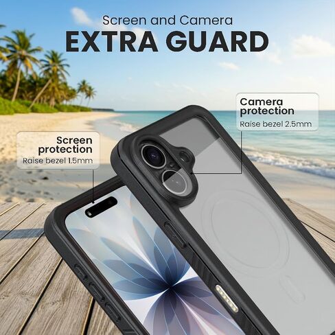 MOTIVE Waterproof Case with Belt Clip iPhone 17 Pro Max, Magnetic | 6.9" in Kuwait