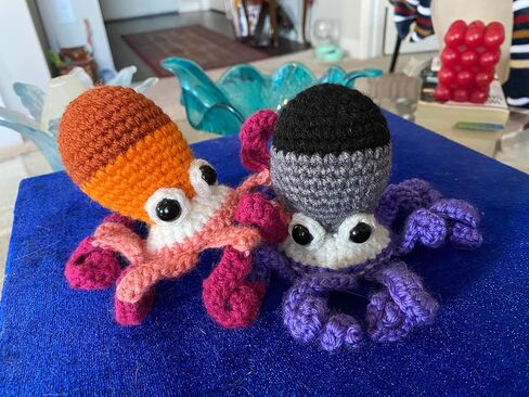 Crochet Octopus Friend (Sky Tipped Blue) in Saudi Arabia