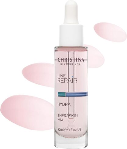 Christina Line Repair Hydra Theraskin +HA Face Serum - 30 ml - Wrinkle Smoother, Hyaluronic Acid and Hygroplex for Aging Skin - For Dry, Normal and Oily Skin Types in Saudi Arabia