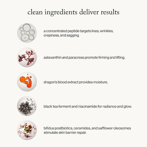 goop Beauty Peptide Serum | Reduces Fine Lines & Wrinkles | Peptides, Ceramides, & Niacinamide | Anti Aging Serum to Improve Firmness & Elasticity | Paraben Free | 1 fl oz in Saudi Arabia
