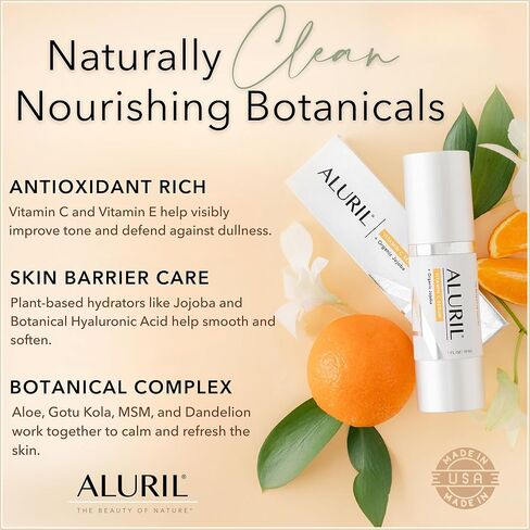 Vitamin C Serum – Hydrating Skincare Formula, Smooths Appearance of Fine Lines, Improves Skin Tone & Texture for a Fresher Look, Supports Radiant Complexion, Suitable for All Skin Types,1 fl oz in Saudi Arabia