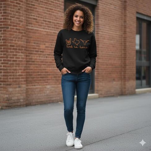 قميص Hook em Horns Texas - تي شيرت Boho Cow - قميص رعاة البقر في تكساس متعدد الألوان للجنسين in Saudi Arabia