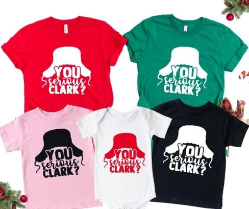 You Serious Clark مطابقة Pjs لعيد الميلاد للعائلة، قمصان Griswold Christmas لمجموعات مطابقة للعائلة، بيجامات عيد الميلاد العائلية المضحكة المطابقة 2021. متعدد الألوان in Saudi Arabia
