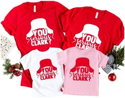 You Serious Clark Shirt Matching Christmas Pjs for Family, Griswold Family Christmas Shirts Matching Sets, Funny Family Christmas Pajamas Matching 2021. Multicolor in Saudi Arabia