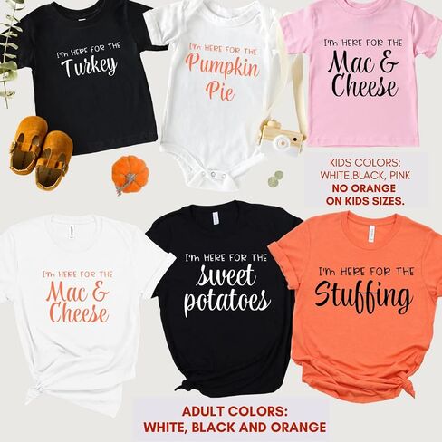 I'm Here For The Turkey Funny Family Thanksgiving Outfits Matching Sets, Personalized Family Thanksgiving Pajama Matching Shirts, Thanksgiving Family Shirts, Fall Family Shirts, Thanksgiving 2021 in Saudi Arabia