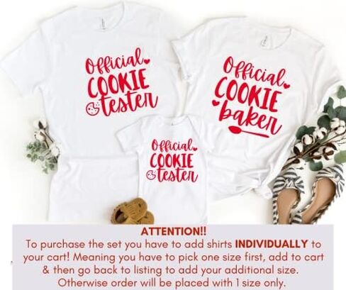 Cookie Baking Crew Tester Shirt, Christmas Baking Squad Matching Family Christmas Shirts for Holiday Pictures, Family Christmas Pjs Matching Sets, Christmas Pajamas for Family, Kids, Baby. Multicolor in Saudi Arabia