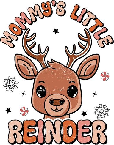 Christmas Baby Bodysuit - Mommy's Little Reindeer in Saudi Arabia