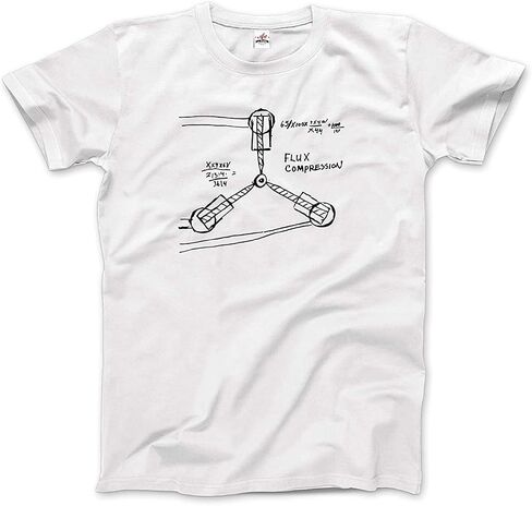 تي شيرت Flux Capacitor Sketch (للبالغين والأطفال وأكمام قصيرة وطويلة) in Kuwait