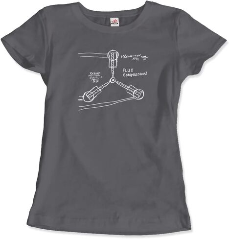 تي شيرت Flux Capacitor Sketch (للبالغين والأطفال وأكمام قصيرة وطويلة) in Kuwait