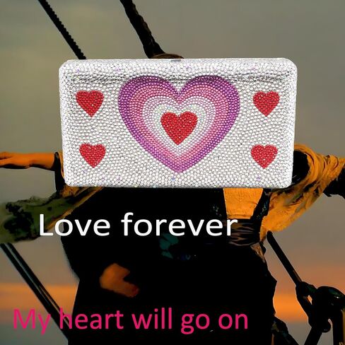 Flag Crystal Clutch Bag for Wedding Party Animal Rhinestone Evening Purse Rainbow Stone Clutch Purse in Saudi Arabia
