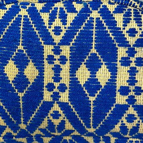 Shoulder Bag "Maribel", made by Jühue Artesanal, handmade bag made in Mexico, Blue bag, hand embroidery, unique piece, embroidered bag, Mexican embroidery, Made in Mexico in Saudi Arabia