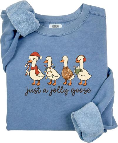 ألوان مريحة، سترة Just a Jolly Goose، سترة Funny Goose، سترة Silly Goose Girly Christmas، سترة Merry Goosey in Saudi Arabia